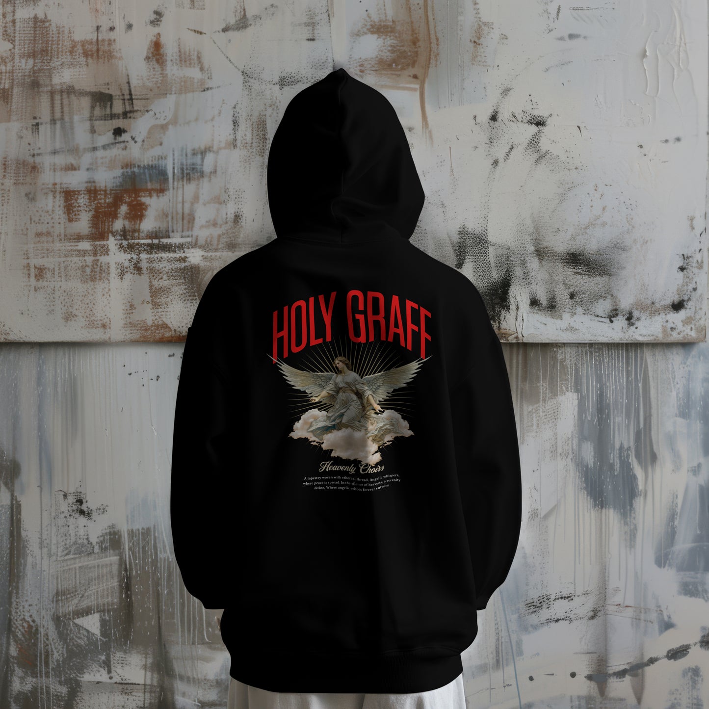 HOLY GRAFF  GUARDIAN ANGEL Hoodie